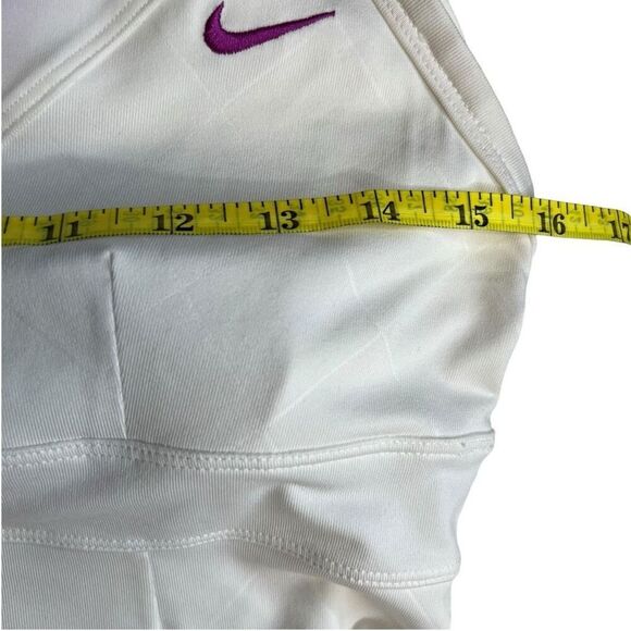 NWT Nike Women's Court Dri-Fit Serena Williams V-Neck Tennis Dress White Medium - Picture 8 of 9